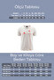 Men's Vision V-Neck Premium Quality Dense Textured Cotton T-Shirt Cream M102-R0220-02 - 7