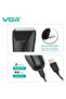 ماكينة تشذيب الشعر الاحترافية المقاومة للماء VGR V-938 - شحن عبر USB وبطارية تدوم 90 دقيقة - 5