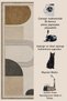 Sdt Fish Theme Patterned Modern Woven Base Decorative Carpet Mosso3459 - 5