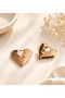 Xuping Rose Heart Detailed Earrings