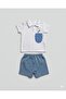 Energy of Summer 2-Piece Baby Boy Denim Set - 100% Cotton - 5