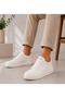 121230087 Mıa Leather Unisex Sneaker Shoes White