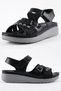 Women's Leather Sandals Thick Lightweight and Comfortable Sole Orthopedic Shoes Comfort Summer Beach Mom - 7