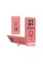 Xiaomi Redmi Note 14 Pro 5g Compatible Case Zuma Silicone with Business Card Holder and Ring - Pink - 4