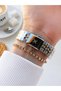 Steel Cord 30 Mt Water Resistant Special Design Women Wrist Watch + Bracelet Vs.Blkt.1025 - 4