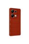 غطاء سيليكون متوافق مع هاتف Xiaomi Redmi Note 13 Pro 4G من Bibercas - أحمر - 5
