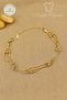 Steel Anklet - 3-Piece Combination Dorical Snake Chain 316L Steel Anklet 22+5cm Non-Tarnishable, Non-Fading - 4