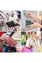 Women's Wallet with RFID Blocking PU Leather Large Capacity Card Holder with Wrist Strap, Money Storage with Zipper for Travel, Work, Gym, Beach, Commuting, Dating, Students, Everyday Organization - 8