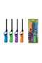 4 pcs Blazer Gas Lighter Set, Assorted, GL20345 - 2