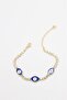 Evil Eye Bracelet - Gold