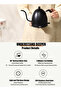 Electric Gooseneck Kettle 800ml Ultra Fast Boiling Hot Water Kettle Stainless Steel Electric Kettle Automatic Temperature Control and Constant Temperature 1000w - 6