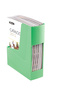 Suport documente din plastic verde G2DESK - 2