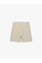 Regular Fit Pocket Bermuda Shorts with Belted Waist - 2