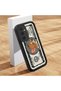 Samsung Galaxy S25 Compatible High-Quality Cartoon Printed Shockproof Black Silicone Case - 2