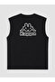 Original Oval Collar Printed Men's Sleeveless T-Shirt - 3