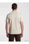 Nevavm Men's Textured Polo Collar T-Shirt with a Difference - 4
