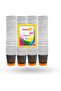 Sunny 6oz Disposable Paper Cups - 200 Pack - Heavy Duty White Hot & Cold Drink Cups for Coffee, Juice, Water - 6