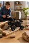 RC Rock Crawler Off-Road Monster Truck with Remote Control, Rechargeable Battery & Roll Cage, 20CM, Black & Gold - 6