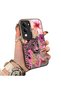 Vivo Y04 Compatible Silicone Edge Hard Back Case Couple Phone Case Leopard Pattern - 3