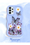 Samsung Galaxy A13 4g Compatible Case Camera Protector Blue Silicone Couple Phone Case Butterfly Pattern - 2