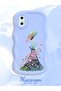 iPhone X Compatible Case Camera Protector Blue Silicone Couple Phone Case Girl Pattern - 2