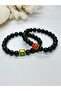 Jade Stone Natural Stone Abundance Blessing Charm Bracelet - 3