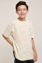Printed T-Shirt with Crew Neck and Short Sleeves - 4