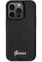 Sequin Script Metal Back Cover Plastic Black (iPhone 13 Pro Max) Code: GUHCP13XPSFDGSK - 2