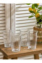 Colorless Glass Water Cup Set of 4 370 ml - 2