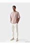 Pink Crew Neck Men's T-Shirt - 2
