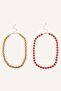 Manuka X 2-Pack Women's Necklace H8664Axns - 2
