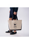 X Bozburun Yc Men's Ecru Canvas Tote Handbag - 2