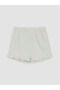 Lcw Baby Blue Striped Baby Girl Shorts Set - 6