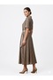 Fever Dress with Embroidered Collar and Sleeves 6065 - 2