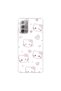 Samsung Galaxy Note 20 Compatible Hello Kitty Design Transparent Case