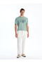 Nevavm Oval Collar Printed Combed Cotton Men's T-Shirt - 2