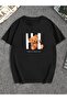 Unisex Text Printed T-Shirt – Round Neck, Short Sleeve, Casual