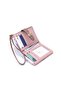 Tan Color Printed Luxury Women's Handbag & Wallet - 2