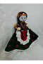 Traditional Anatolian Mother: Handmade Cultural Cloth Doll with Baby in Her Lap B9B - 3