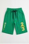 3-Piece Printed Detailed Boys' Double Pocket Capri Pants with Elastic Waist - 4