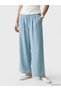 Trendlucky High Waist Wideleg Fit Women's Jean Pants with Difference in Color - 2