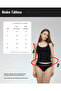 Women's Organic Cotton 3-Piece Basic Undershirt with String Straps - 4