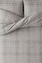 Winter Flannel Double Duvet Cover Set Gray - 3