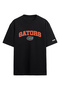 Florida Gators Ncaa College American Football Black Oversize T-Shirt