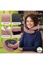 Orthopedic Spiral Neck-Support Travel Pillow with Memory Foam Padding, Pink - 5