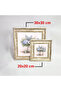 Antique Framed Decorative Painting Dk0129 - 4