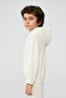 Boy White Tracksuit Top - 3