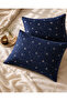 Set of 2 Cotton Printed Pillow Covers – Soft Breathable Pillow Cases with Envelope Closure 125 GSM Fabric - 6