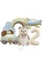 İstoç Latex Balloon Rainbow Airplane Police Car Teddy Bear Birthday Balloon Set Age-2