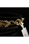 Gold-Tone Chevron Link Bracelet for Women, Geometric Stone Accent Design with Box Clasp Closure - 8